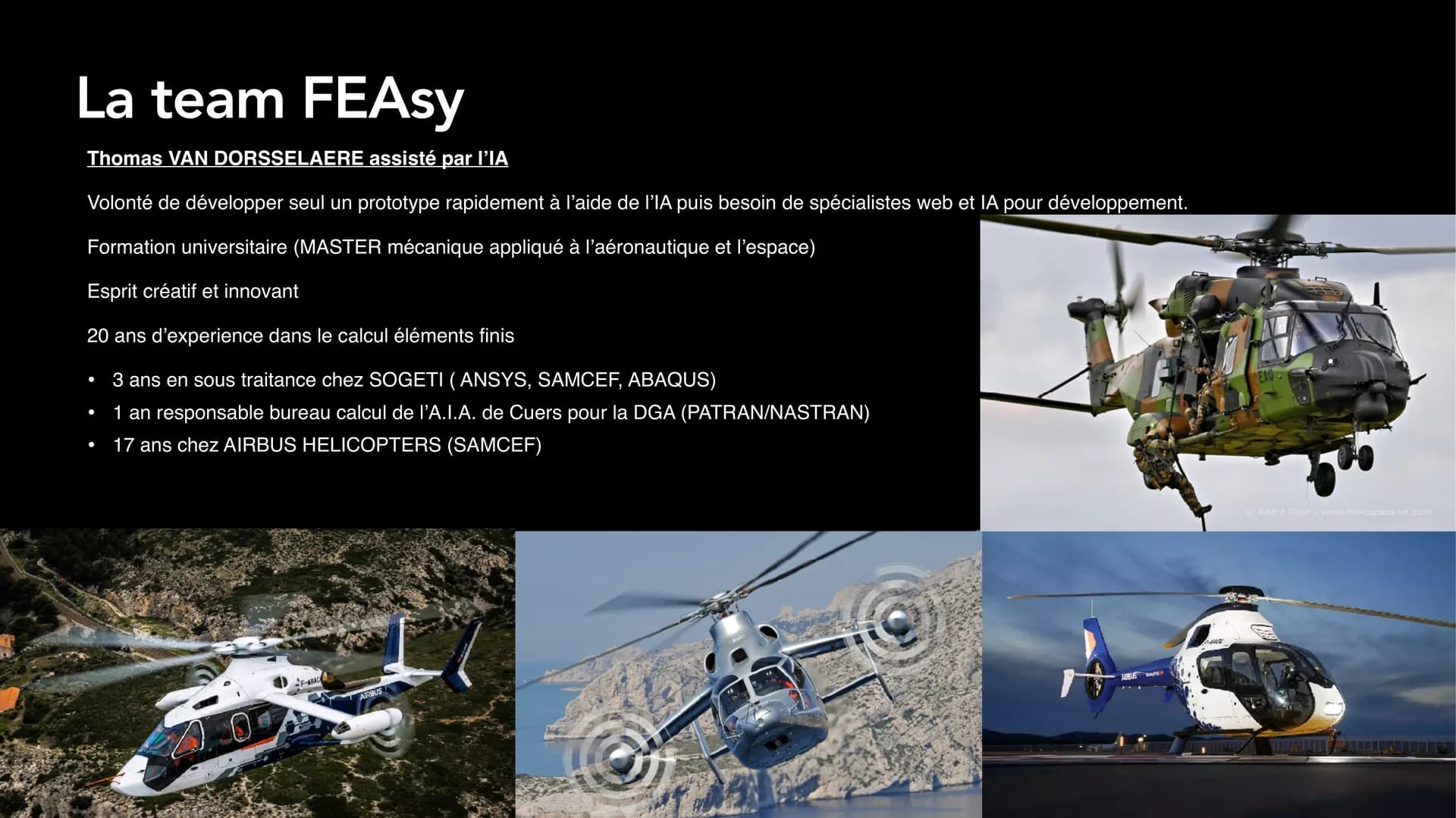 Expertise aéronautique — hélicoptères Airbus